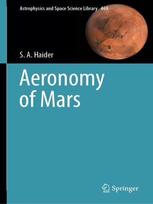 cover image of Aeronomy of Mars